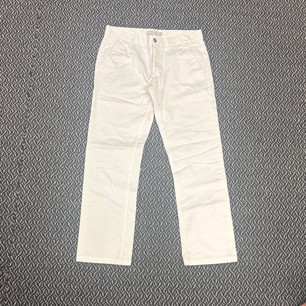 Zara Man Cream Trousers